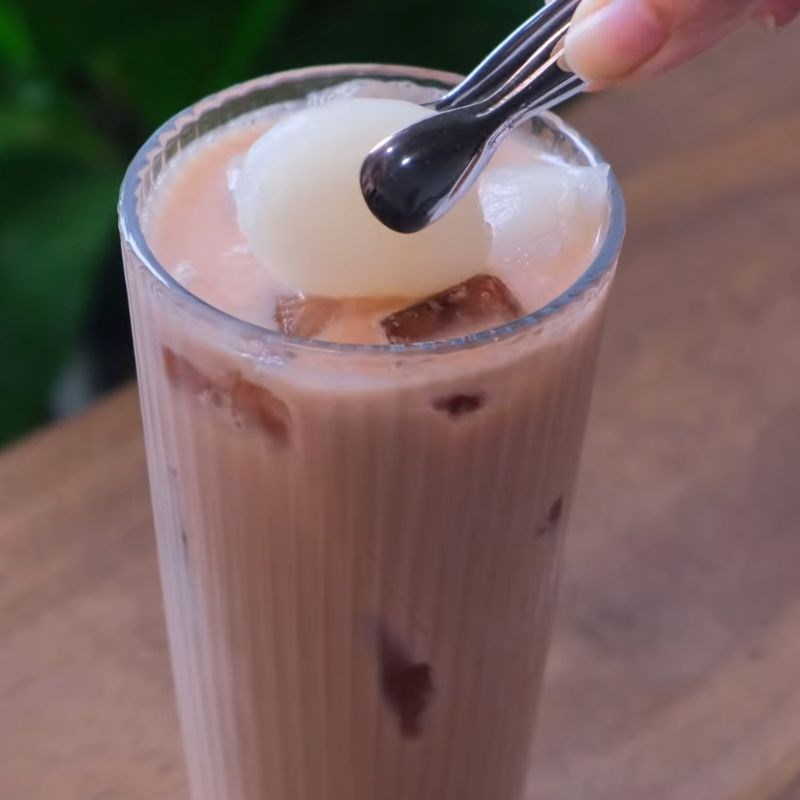 Bước 3 Thành phẩm Trà sữa chôm chôm