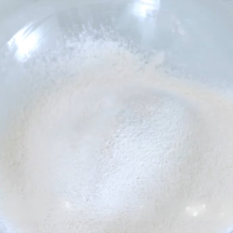 Bước 1 Trộn bột Bánh bông lan bằng bột mì đa dụng