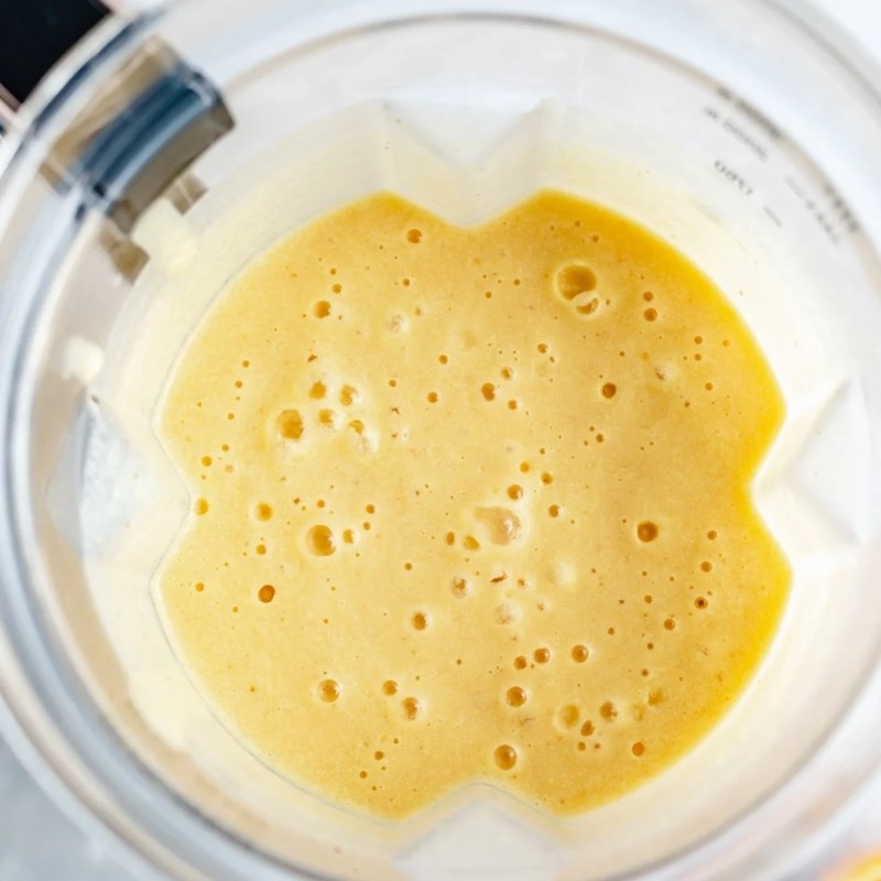Bước 1 Xay sinh tố Smoothie cam sữa dừa
