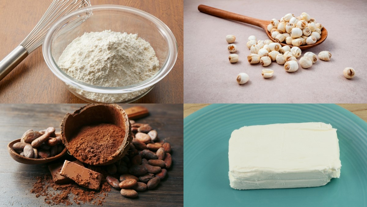 Nguyên liệu món ăn cách làm bánh trung thu tiramisu