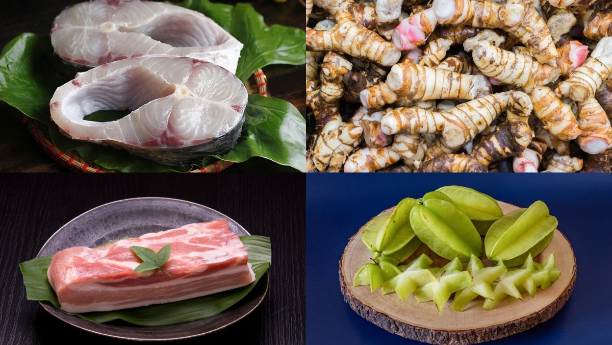 Nguyên liệu món ăn cách nấu cá kho riềng