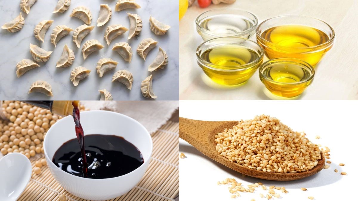 Nguyên liệu món ăn mandu hấp