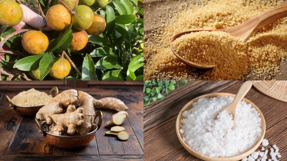 Nguyên liệu món ăn cách làm sấu chín ngâm đường và sấu chín dầm muối ớt