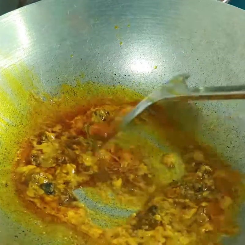 Bước 7 Chuẩn bị gạch cua và đậu hũ Bún riêu miền Nam