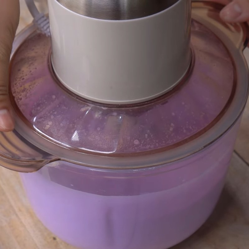 Bước 2 Chuẩn bị sốt khoai môn Rau câu khoai môn