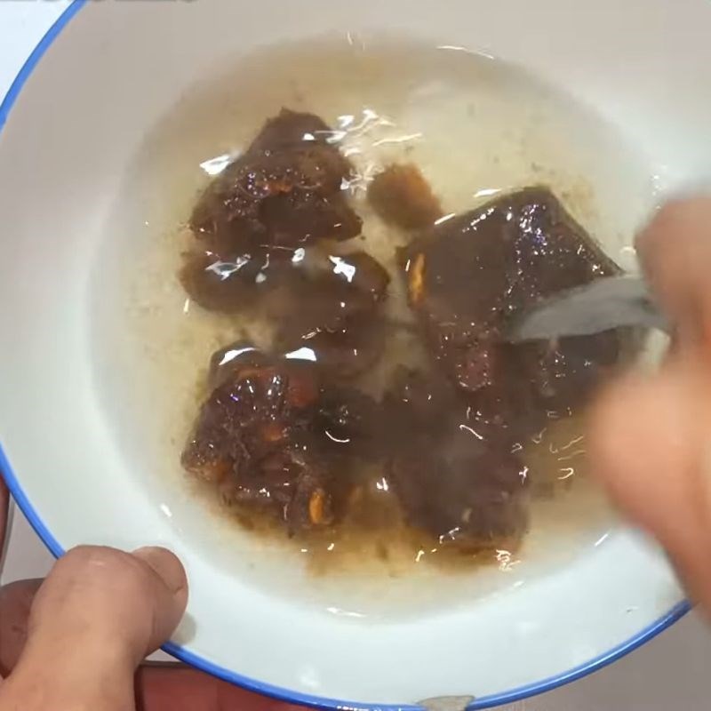 Bước 2 Chuẩn bị sốt me chua ngọt Cua đồng rang me