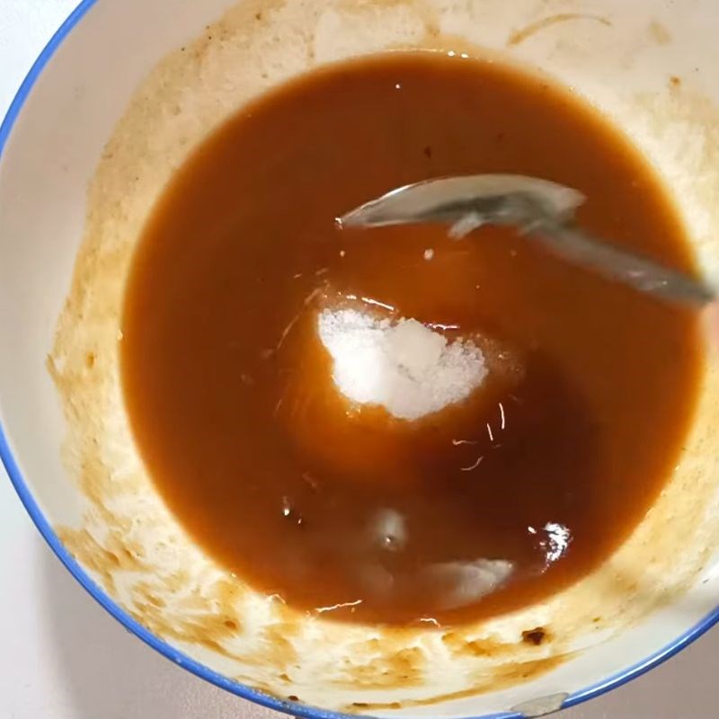 Bước 2 Chuẩn bị sốt me chua ngọt Cua đồng rang me
