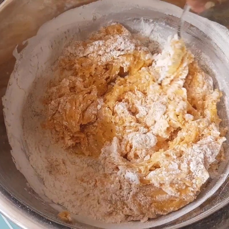 Bước 2 Chuẩn bị vỏ bánh trung thu Bánh trung thu cốm dừa