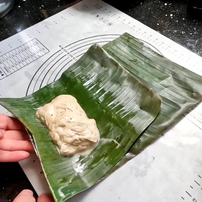 Bước 4 Gói chả lụa chay Chả lụa chay từ bột mì