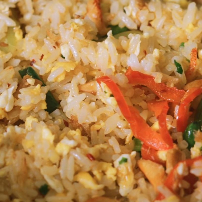 Bước 5 Hoàn thành món cơm chiên cua Cơm rang cua