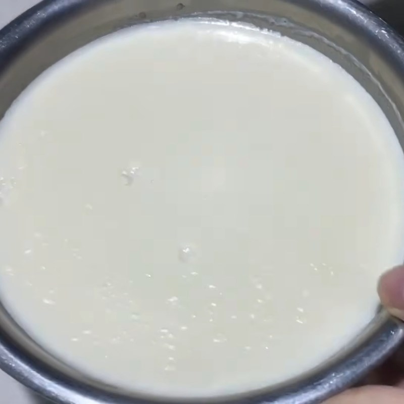 Bước 4 Hoàn thành và ủ tàu hũ Tàu hũ bằng sữa đậu nành