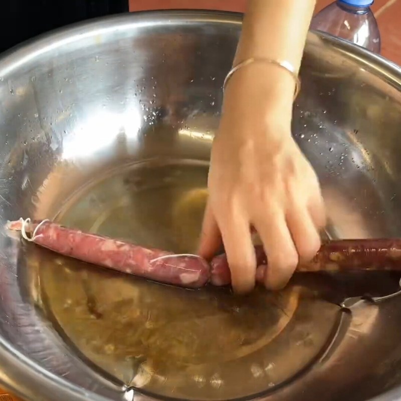 Bước 5 Hun khói lạp xưởng Lạp xưởng hun khói Tây Bắc