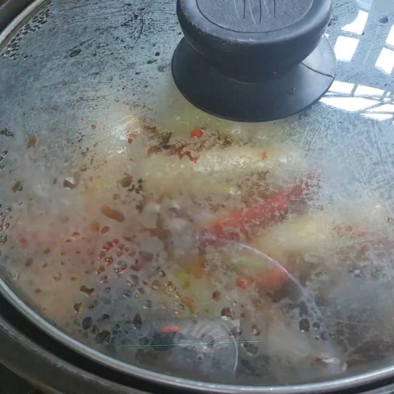 Bước 3 Kho cá nục mật mía lần 1 Cá nục kho mật mía