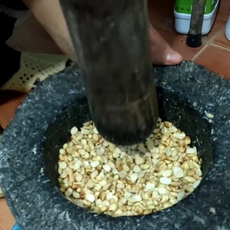 Bước 4 Làm nhân đậu phộng Bánh khảo