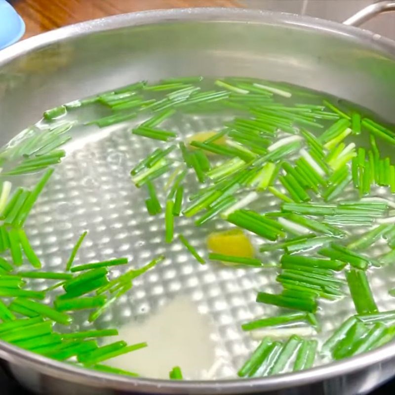 Bước 4 Nấu canh bí đao từ nước luộc Bí đao luộc