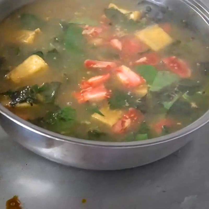 Bước 5 Nấu nước dùng lẩu cua da Lẩu cua da