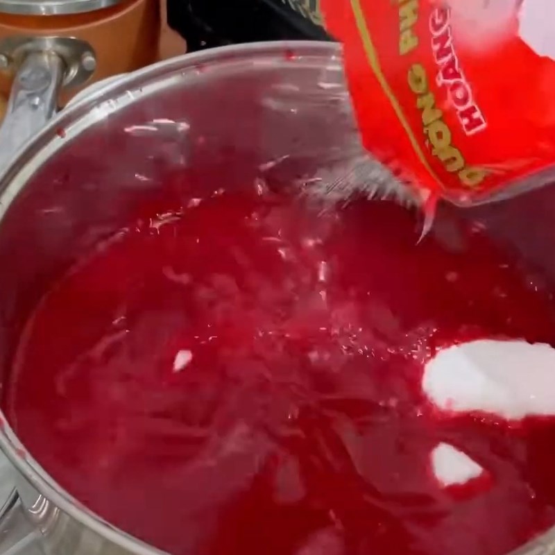 Bước 4 Nấu nước siro Nước trái siro