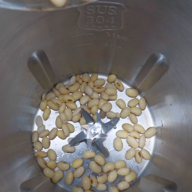 Bước 2 Nấu sữa đậu nành bằng máy làm sữa hạt Làm sữa đậu nành bằng máy làm sữa hạt