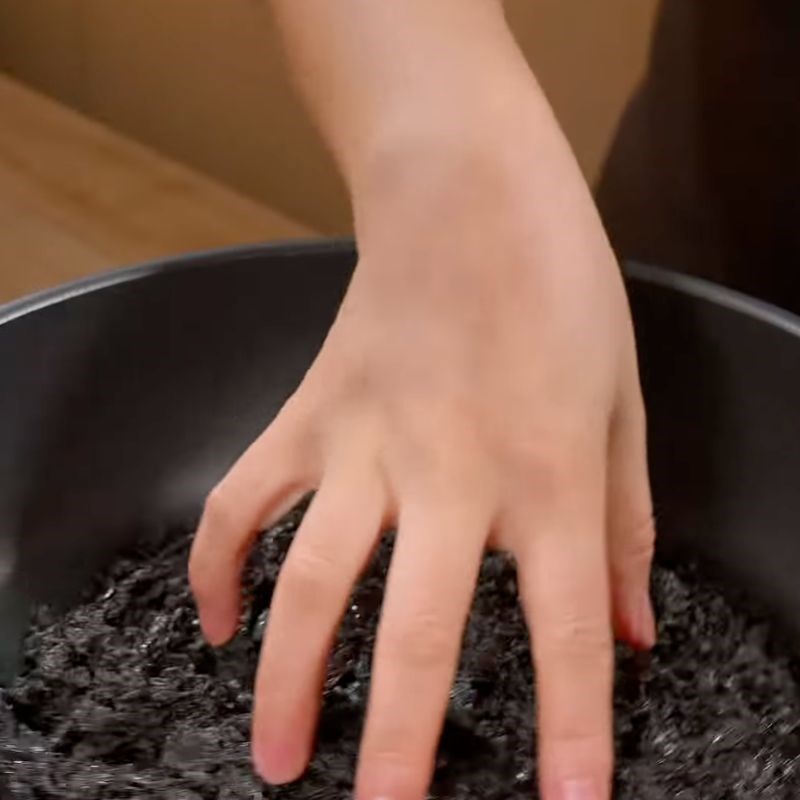 Bước 1 Nướng giòn rong biển Rong biển rắc cơm