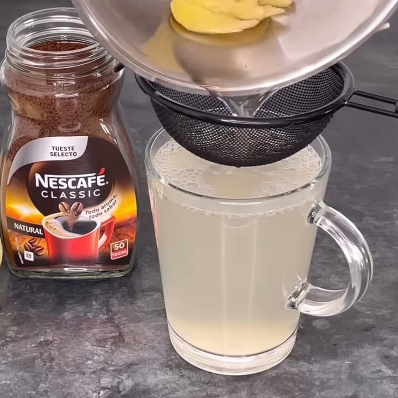 Bước 3 Pha chế cà phê gừng giảm cân Cà phê gừng giảm cân