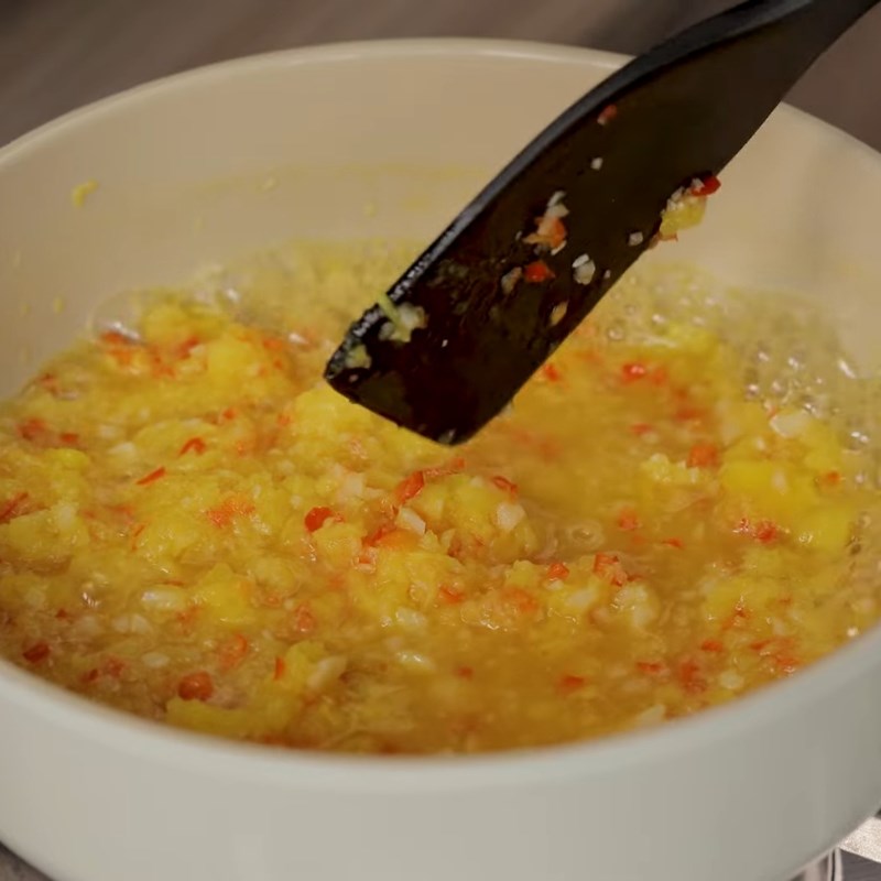 Bước 4 Pha chế mắm nêm đậm đà Gỏi cuốn mắm nêm