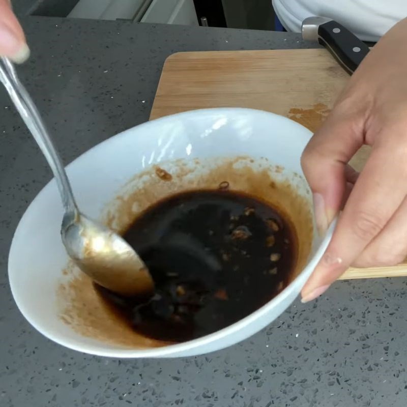 Bước 4 Pha nước chấm Mandu hấp