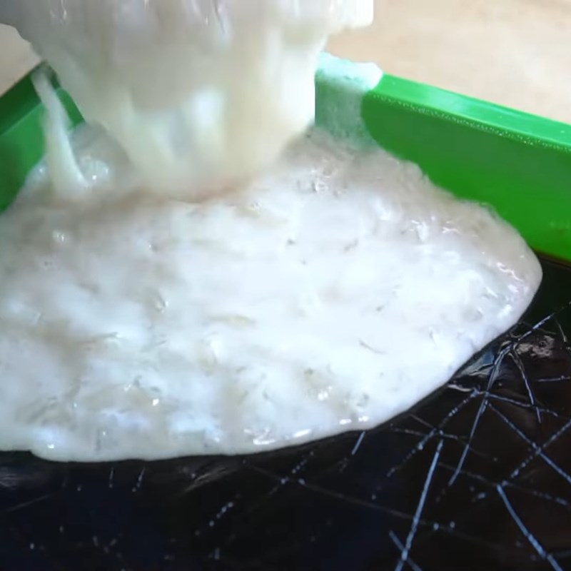 Bước 3 Pha rau câu Rau câu sợi giòn