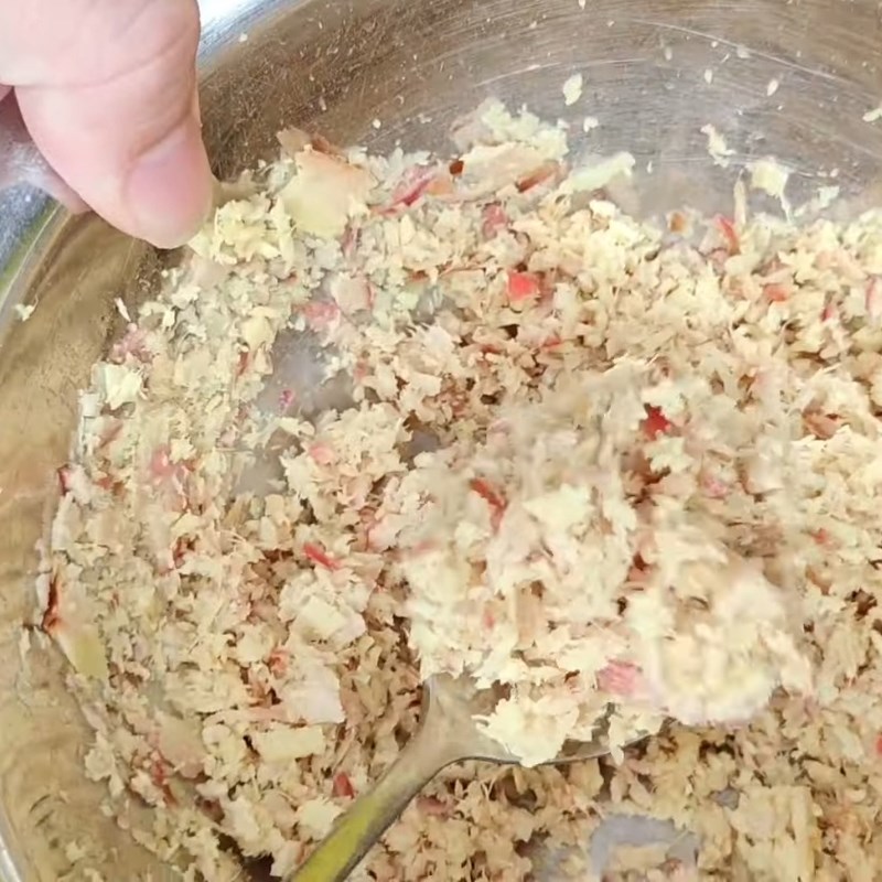 Bước 2 Sơ chế các nguyên liệu khác Nộm thịt lợn