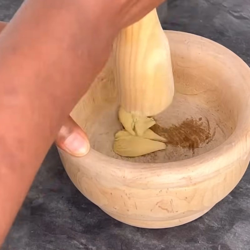 Bước 1 Sơ chế gừng và chuẩn bị nước cốt chanh Cà phê gừng giảm cân