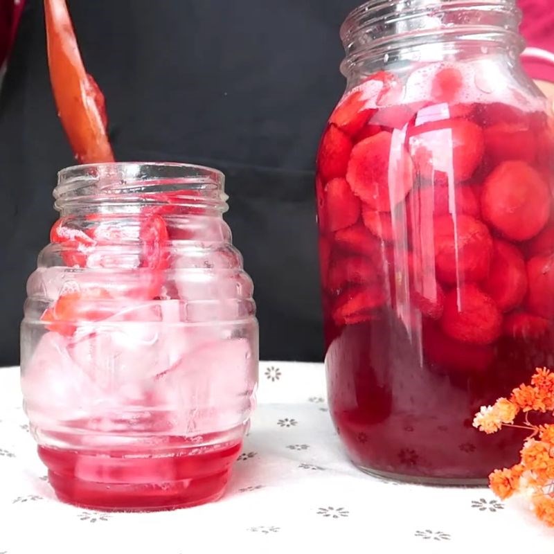 Bước 4 Thành phẩm Mận ngâm đường phèn