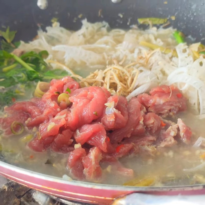 Bước 6 Thành phẩm Trâu nhúng mẻ