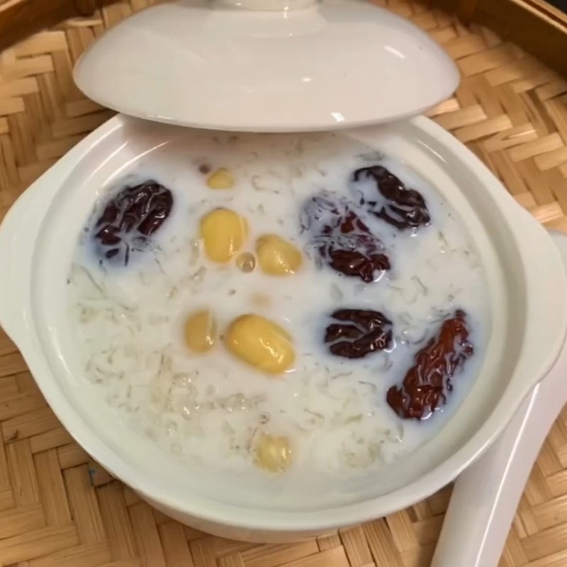 Bước 4 Thành phẩm Yến chưng sữa tươi