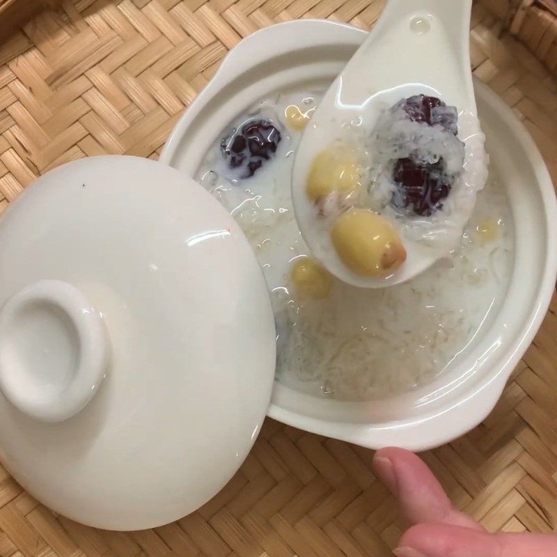 Bước 4 Thành phẩm Yến chưng sữa tươi