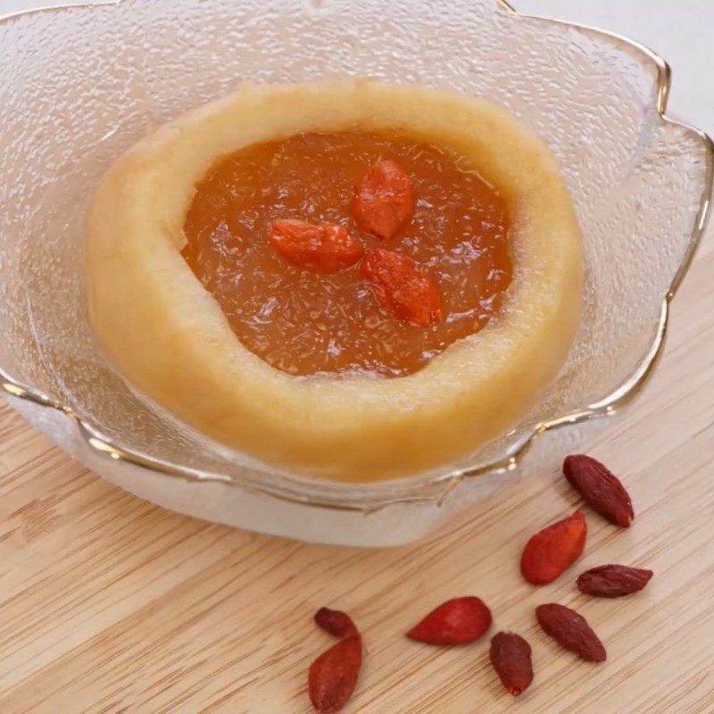 Bước 3 Thành phẩm Yến chưng lê