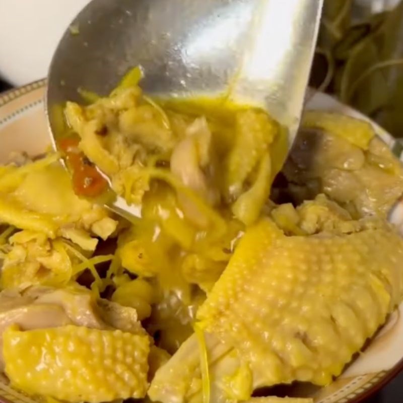 Bước 4 Thành phẩm Cơm đảo gà rang