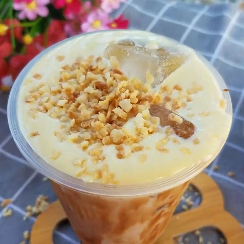 Bước 6 Thành phẩm Trà sữa kem trứng dừa nướng