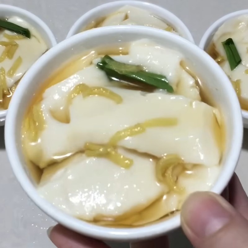 Bước 5 Thành phẩm Tàu hũ bằng sữa đậu nành