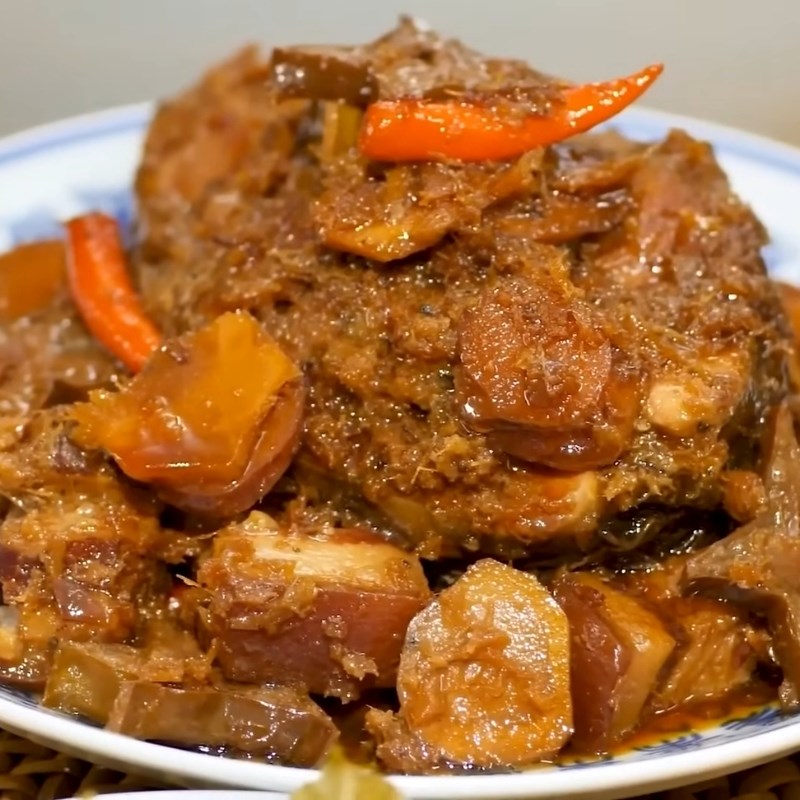 Bước 5 Thành phẩm Cá kho riềng