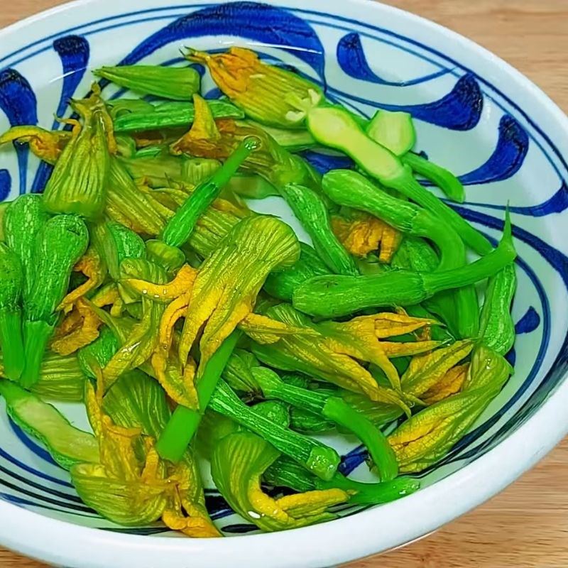 Bước 5 Thành phẩm Cách sơ chế bông bí nụ