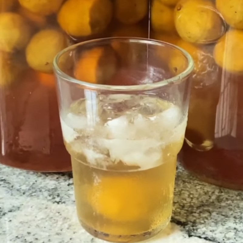 Bước 4 Thành phẩm Sấu chín ngâm đường