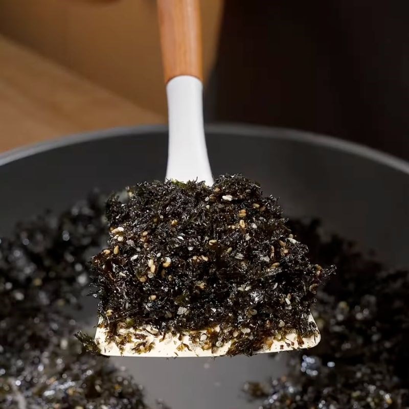 Bước 3 Thành phẩm Rong biển rắc cơm