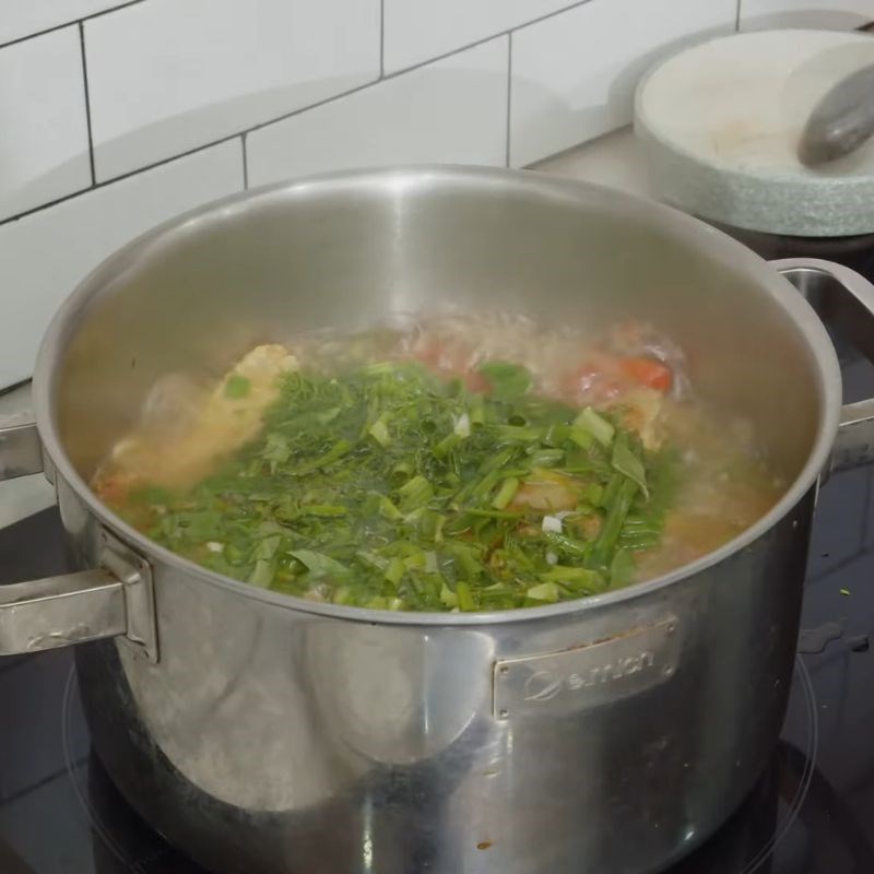 Bước 5 Thành phẩm Cá nấu măng chua miền bắc