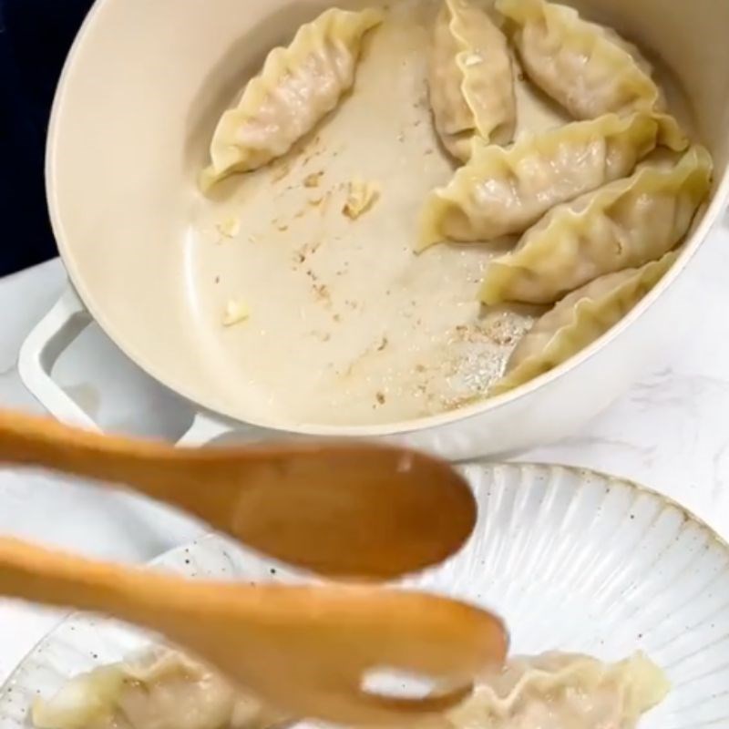 Bước 5 Thành phẩm Mandu hấp