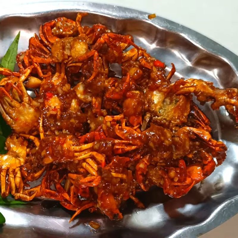 Bước 5 Thành phẩm Cua đồng rang me