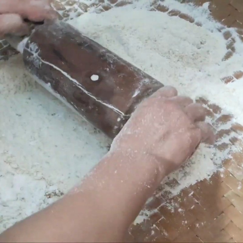 Bước 5 Trộn bột vỏ bánh Bánh khảo