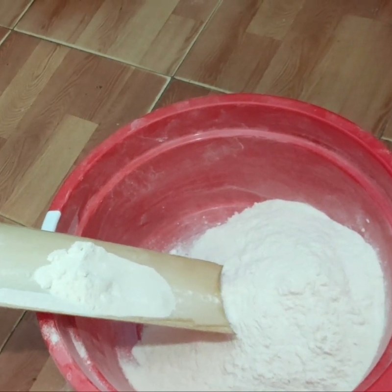 Bước 5 Trộn bột vỏ bánh Bánh khảo