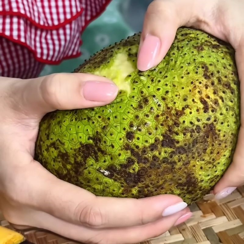 Bước 1 Ủ chín sake và sơ chế Cách chế biến quả sake chín