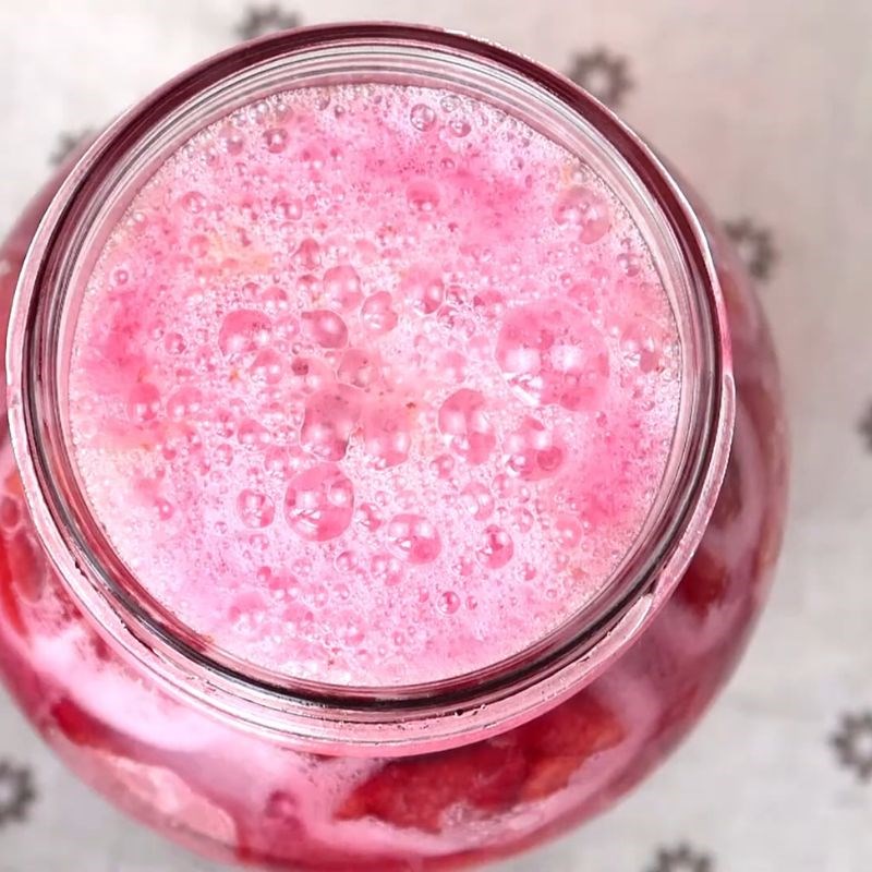 Bước 3 Ủ mận và bảo quản mận ngâm đường Mận ngâm đường phèn