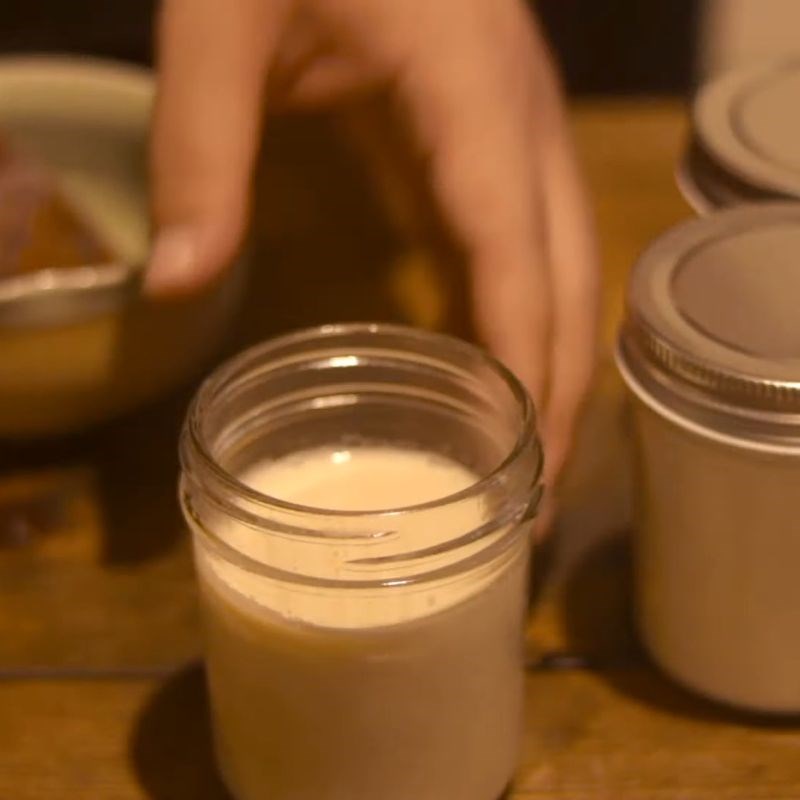 Bước 4 Ủ sữa lên men Sữa chua chay