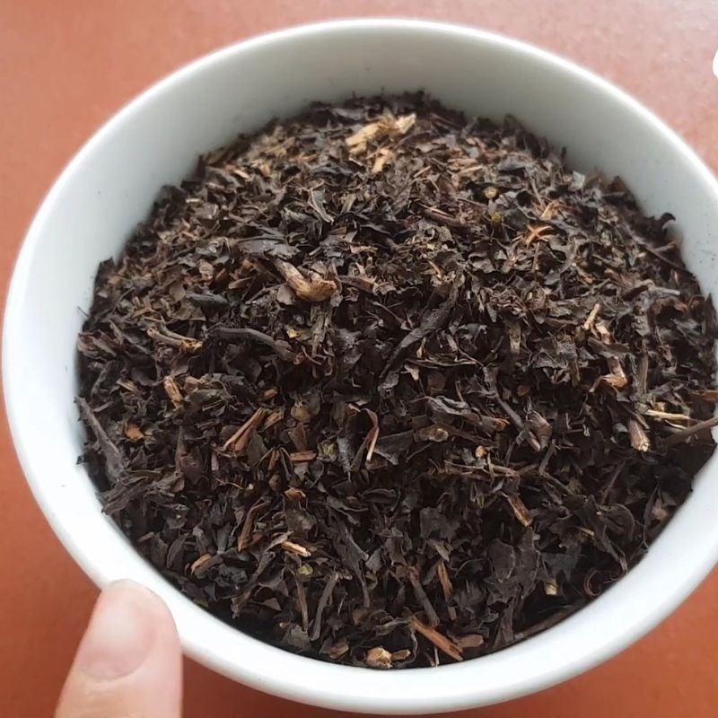 Bước 1 Ủ trà đen Sữa chua trân châu đường đen